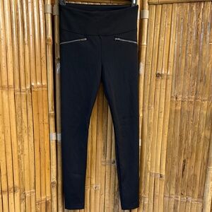 White House Black Market Black Runway Leggings Siz 6